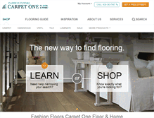 Tablet Screenshot of fashionfloorsmidland.com